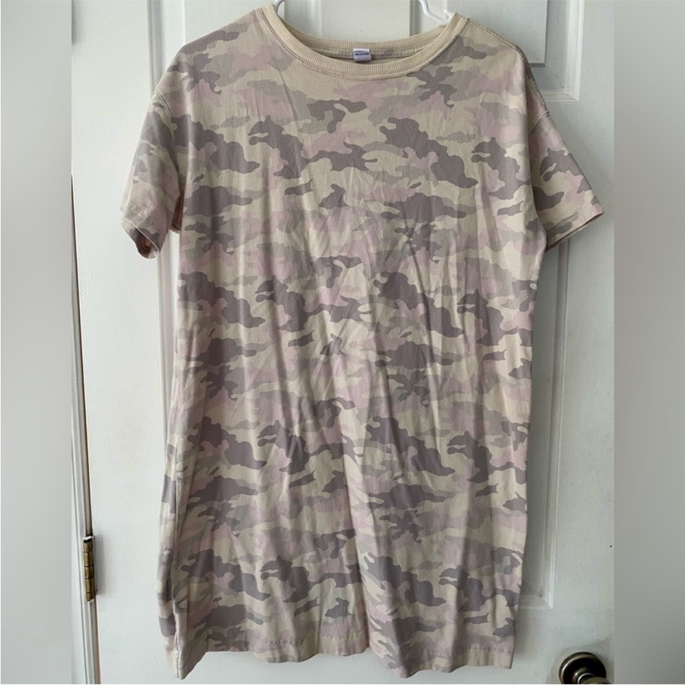 Old Navy Gray Camo Mini Dress - Picture 2 of 4